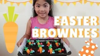 Baking with Klarion | Quick and Easy Easter Baking for Kids | Carrot Patch Brownies