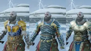 God of War Ragnarok - All Armor Sets Showcase (Fully Upgraded)