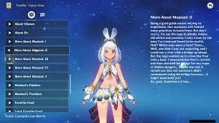 MUALANI ALL VOICE LINES (ENGLISH)