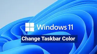 How to Change Taskbar Color on Windows 11