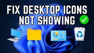 Desktop icons missing on Windows 11 Fix | Desktop Icons not Showing Windows 11