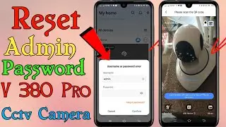 How to Wifi V380 Pro Cctv Camera Admin Password Reset || Reset Cctv Password ||