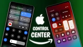 How to Apply iOS 17 CONTROL CENTER For All Android Devices??