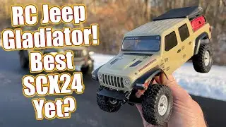 Overland Adventure RC Car! Axial Jeep Gladiator Rubicon SCX24 Crawler Review | RC Driver