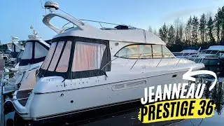 The Perfect Family Flybridge Cruiser, On Shafts!   £120k   -- Jeanneau Prestige 36