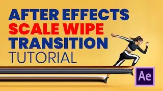 After Effects Scale Wipe Transition Tutorial