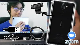 How to use Phone as a webcam via USB Method