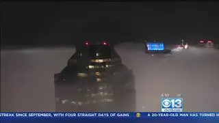 Dense Fog Making For Challenging Commute In Sacramento Valley