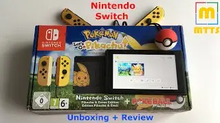 Unboxing & Review of the Nintendo Switch - Pokémon: Let's Go, Pikachu! limited-edition