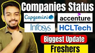 Capgemini, Wipro, Accenture, Infosys, Deloitte Biggest Hiring Update | OFF Campus Drive 2024 Fresher