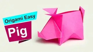 Simple Way to Make an Origami Pig that you Didn't know