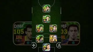 Prime Barcelona squad | 4-2-1-3 formation | efootball 2025 mobile 