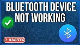 How To FIX Bluetooth Device Not Working on Windows PC