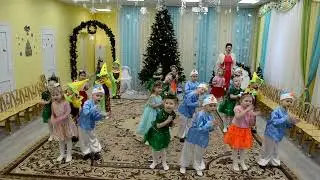 Новогодний утренник со Снежной Бабой в детском саду 2022