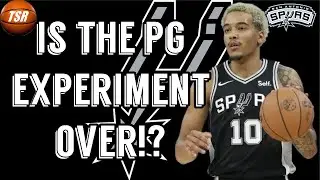 Sochan BENCHED! PG Experiment Over!? San Antonio Spurs News