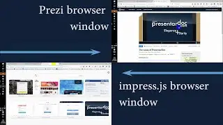 Presentardoc  - Prezi vs impress.js with the same presentation