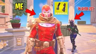 I Pretended To Be MAGNETO BOSS Early In Fortnite