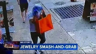 Armed robbery suspect sought after trays of jewelry stolen from Chinatown store