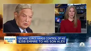 George Soros hands control of his $25 billion empire to his son Alex