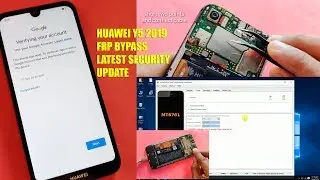 Huawei Y5 2019(AMN-LX9, AMN-LX2) FRP Bypass Latest Security Update 100% Working Free