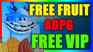HOW TO GET FREE FRUIT AND FREE VIP SERVER IN A ONE PIECE GAME