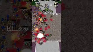 100 Подрывников против 30 Пехотинцев #shorts #Warcraft #Warcraft3 #warcraft3reforged
