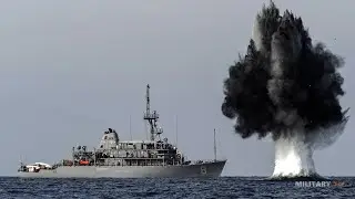 The difference between a minehunter and a minesweeper