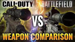 Battlefield vs Call of Duty Weapon Comparison