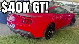 BASE $40k 2024 MUSTANG GT REVIEW! *Perfect Spec V8!