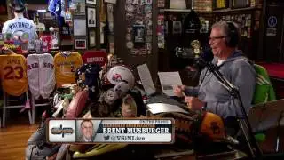 Legendary Broadcaster Brent Musburger talks Doug Fluties Hail Mary (5/11/17)