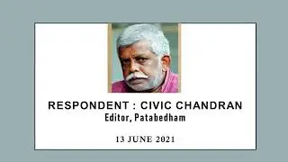 P K  Rajasekharan, Responded by Civic Chandran