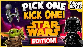 Star Wars - Pick One, Kick One | Brain Break | Star Wars Games For Kids | Just Dance | GoNoodle