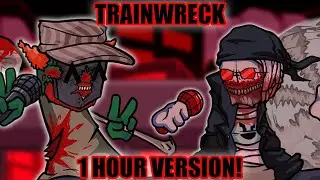 FNF: Vs Antipathy Hank - Trainwreck (1 HOUR VERSION) (hank and tricky song 1 hour loop)