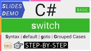 MASTER C# switch (STEP-BY-STEP C# Coding with Article, Examples, And Demo)