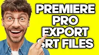 How To Export SRT Subtitles From Premiere Pro (2023)