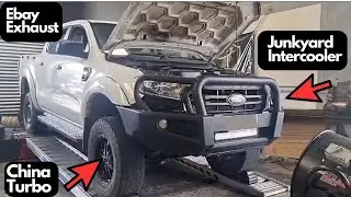 355 000 KM Junkyard & Ebay built Ford Ranger Hits the Dyno