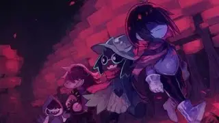 Deltarune  3  серия битва с Джевилом