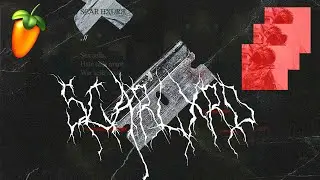 ⚔Как сделать разрывной мясной бит как у SCARLXRD на SCARHXURS | УРОК & ТУТОРИАЛ FL STUDIO 20 +FLP⚔