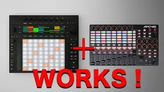 Controlling Ableton PUSH 3 from AKAI APC 40 MK2 ?