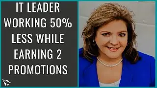 Working 50% less while earning TWO senior promotions