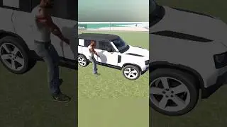 NEW FLYING DEFENDER CAR INDIAN BIKE 3D 🤯😱 #shorts #funny #gaming