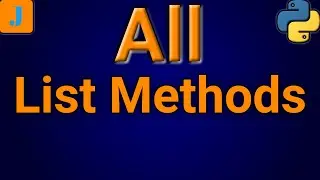 All Python List Methods