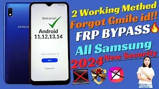 Finally New Security 2024 || Samsung FRP Bypass Android 13/14 Without Pc | Google Lock Remove