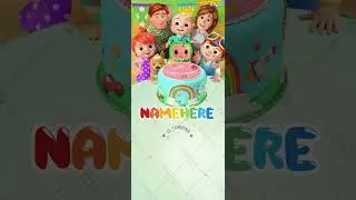 Cocomelon Birthday Party Invitation Video | Animated Birthday Invitation Video | VG-1650-V