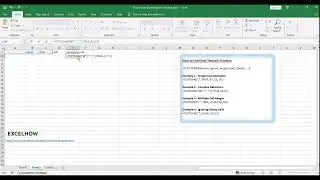 How to Use Excel TextJoin Function