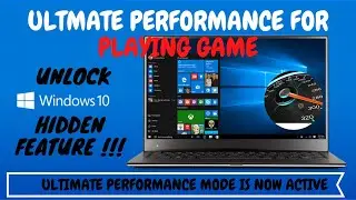 Enable Ultimate Performance mode in Windows 10 | LotusGeek