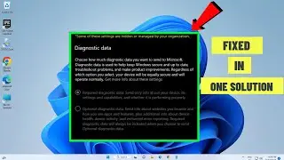 (FIXED)  Some Of These Settings Are Hidden Or Managed By Your Organization In Windows 10/11| FIXED