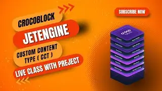 Crocoblock | Jetengine | Custom Content Type ( CCT ) | Live Class With Project | Ariful Islam Noyon