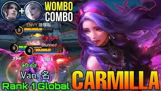 Unstoppable Wombo Combo Carmilla & Cecilion - Top 1 Global Carmilla by Van. 名 - Mobile Legends