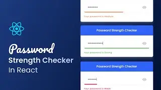 How To Check Password Strength in React JS